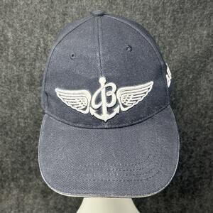 Breitling Baseball Cap OS Adjustable Navy Blue Since 1884 Logo Swiss Chronograph